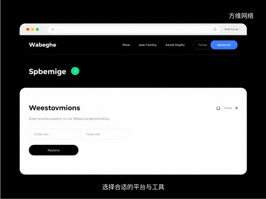 选择合适的平台与工具
