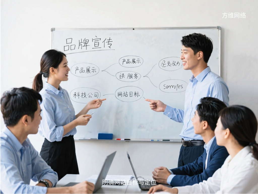 明确网站目标与定位