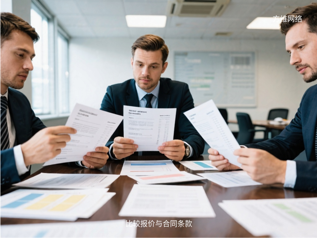 比较报价与合同条款
