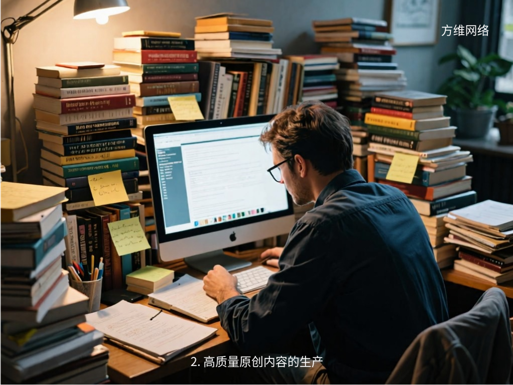2. 高质量原创内容的生产