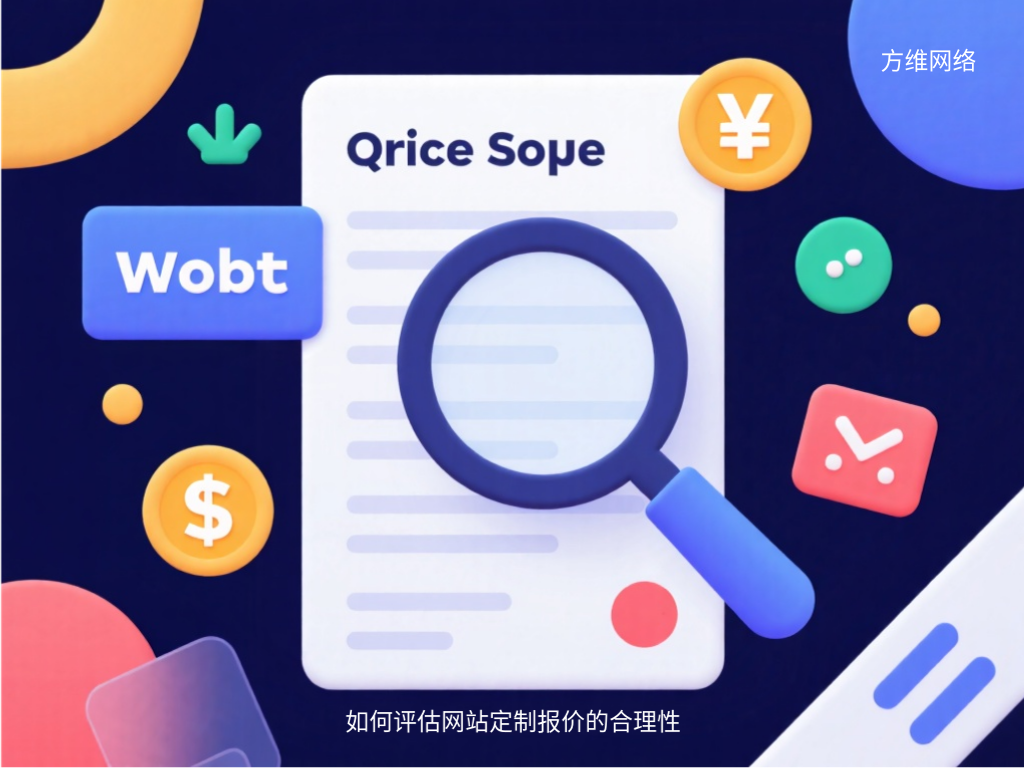 如何评估网站定制报价的合理性