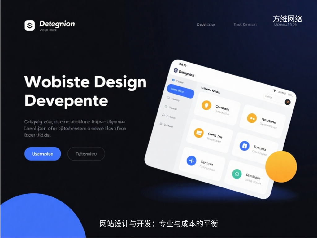 网站设计与开发:专业与成本的平衡