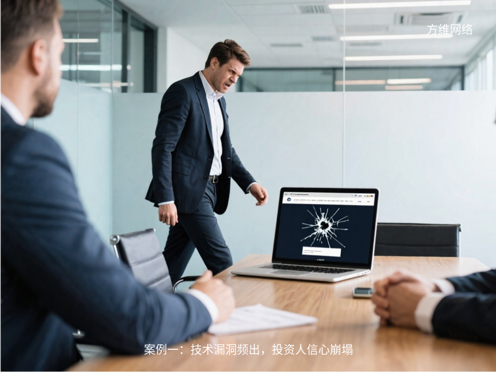 案例一：技术漏洞频出，投资人信心崩塌