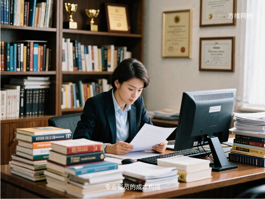 专业译员的成本构成