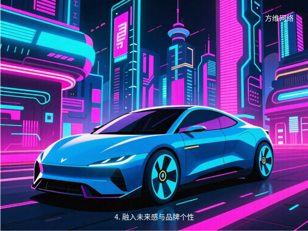 4. 融入未来感与品牌个性