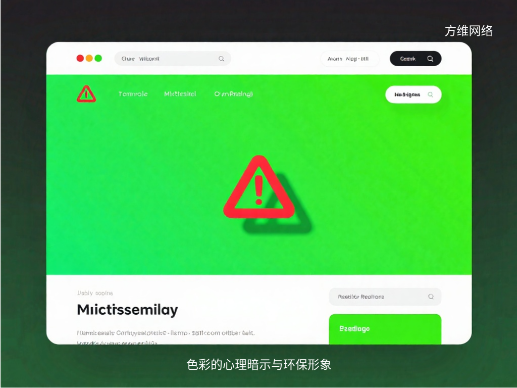色彩的心理暗示与环保形象