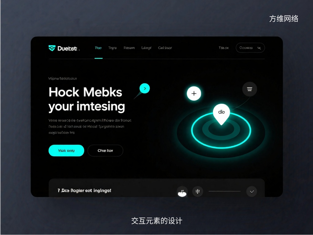 交互元素的设计