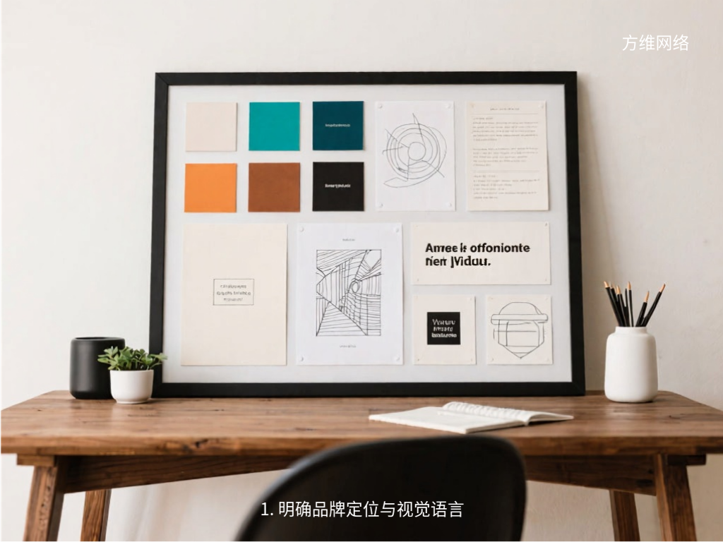 1. 明确品牌定位与视觉语言