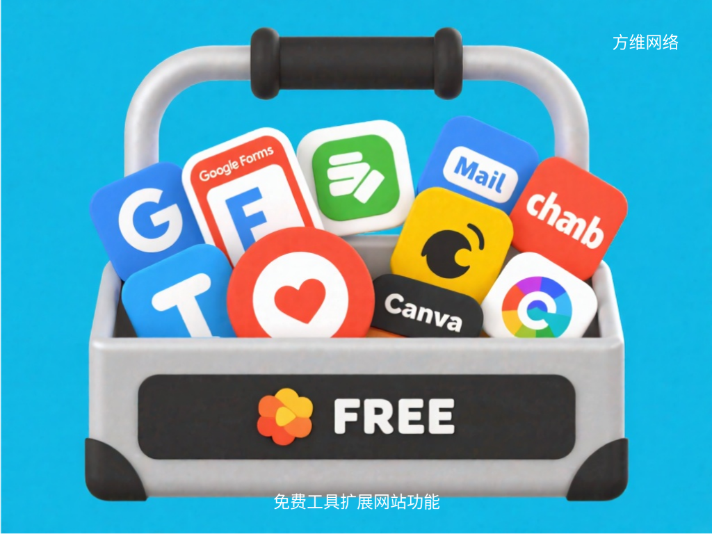 免费工具扩展网站功能