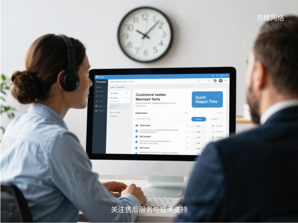 关注售后服务与技术支持