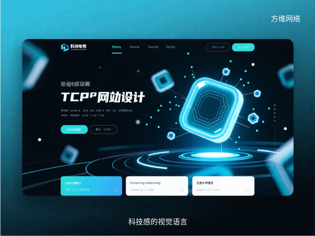 科技感的视觉语言