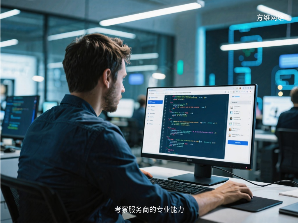 考察服务商的专业能力