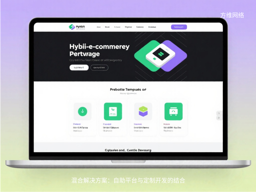 混合解决方案:自助平台与定制开发的结合