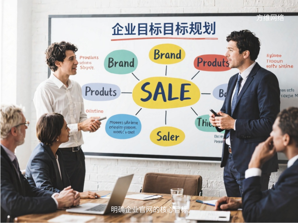 明确企业官网的核心目标