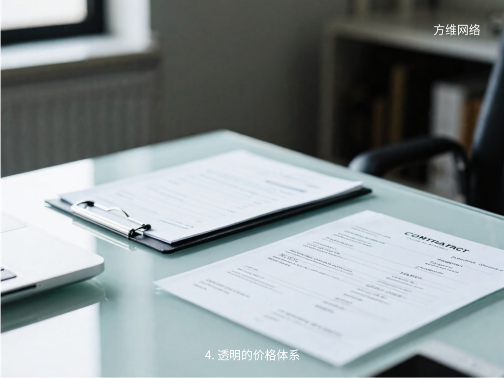 4. 透明的价格体系