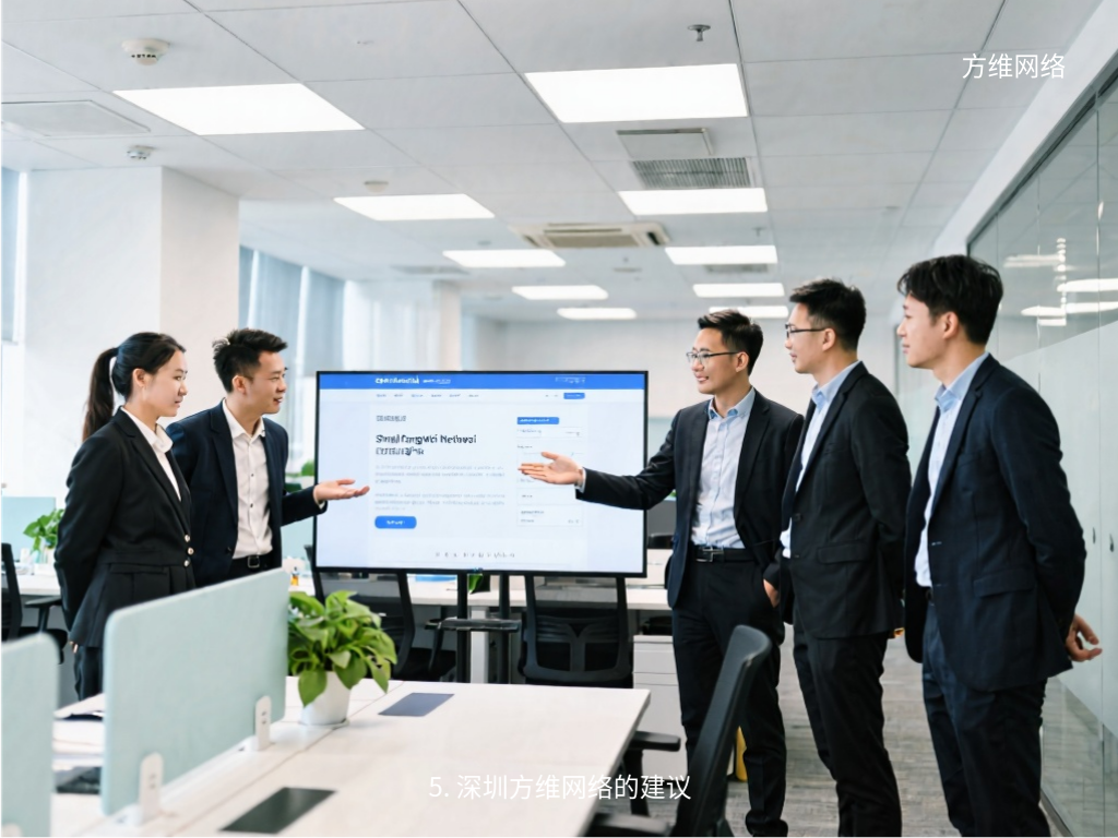 5. 深圳方维网络的建议