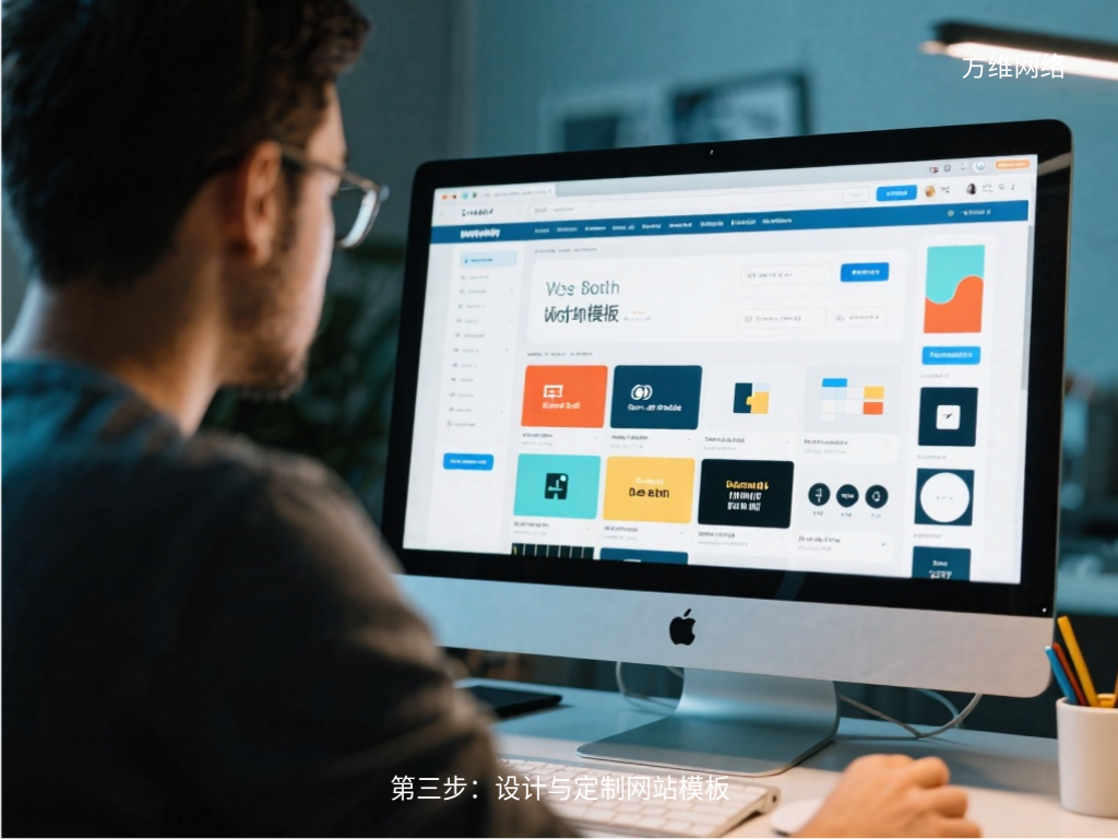 第三步：设计与定制网站模板