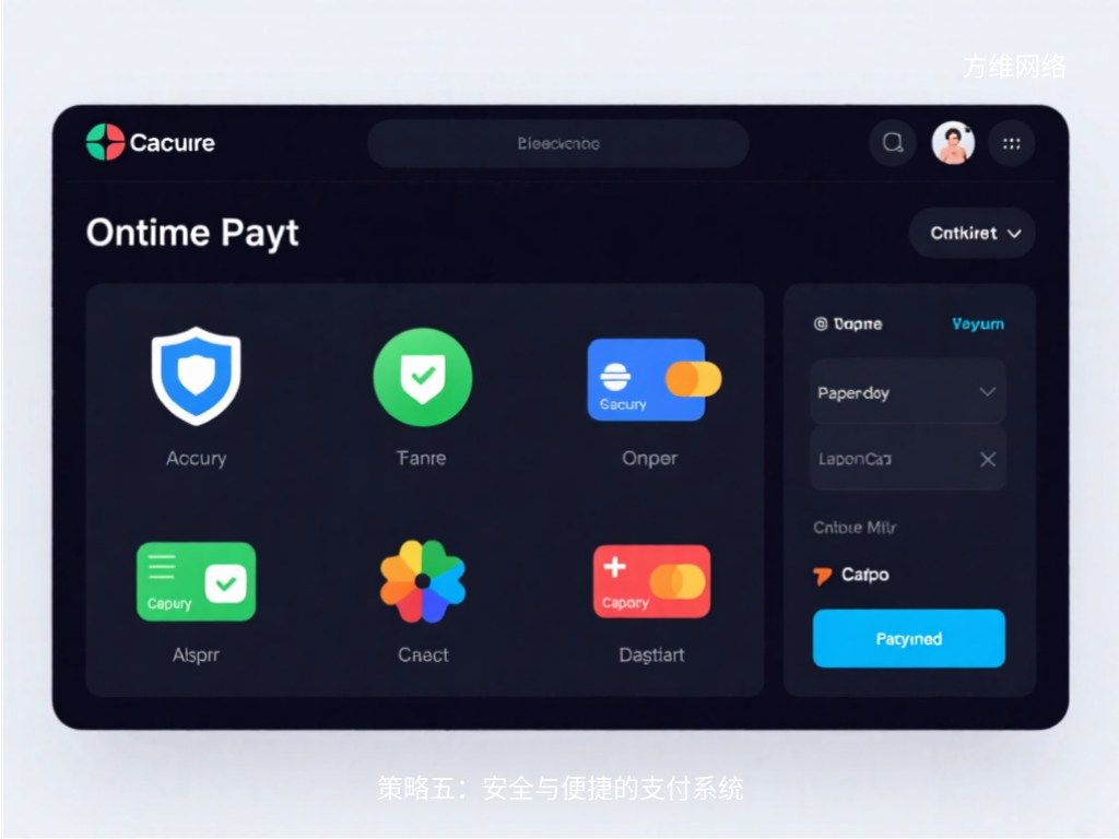 策略五：安全与便捷的支付系统