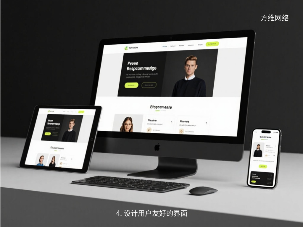 4. 设计用户友好的界面