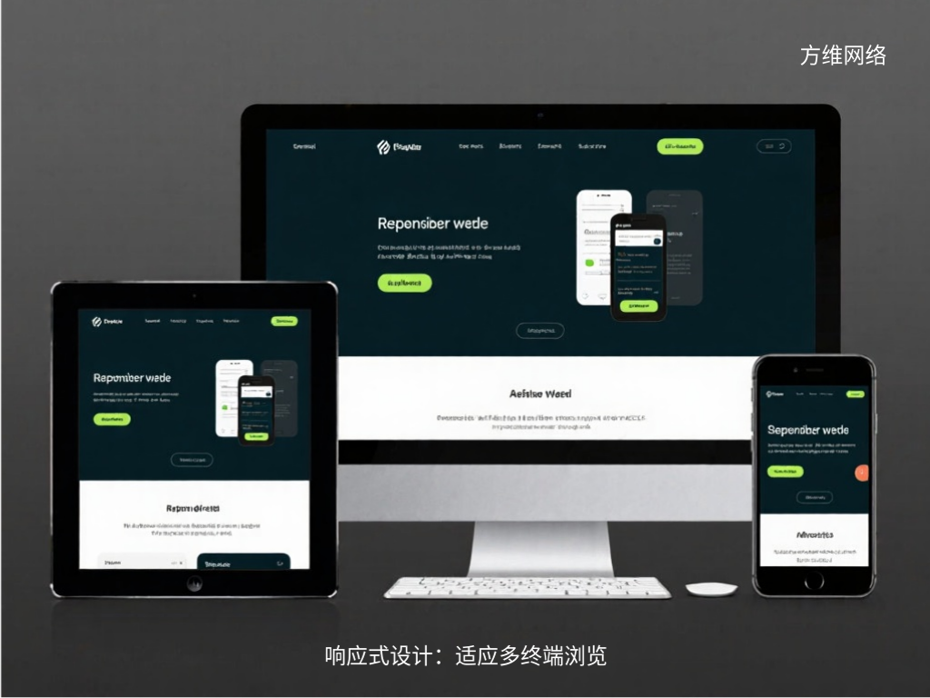 响应式设计：适应多终端浏览
