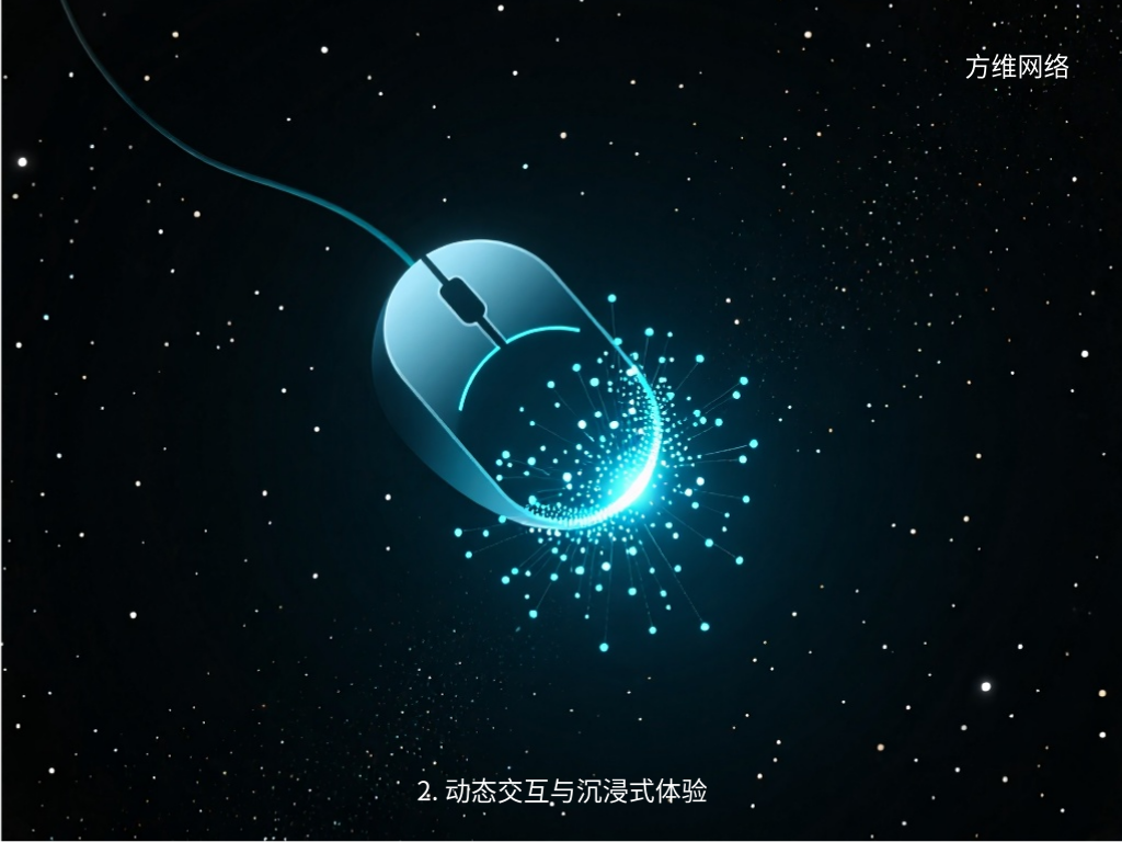 2. 动态交互与沉浸式体验