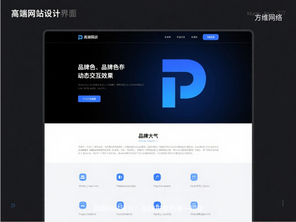高端网站设计：品牌形象的第一印象
