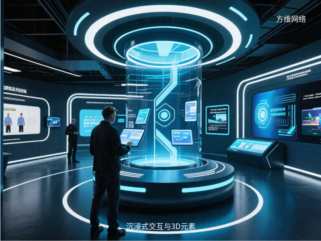 沉浸式交互与3D元素