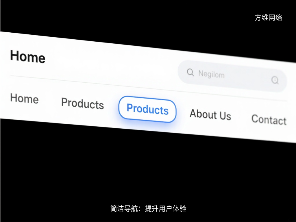 简洁导航:提升用户体验