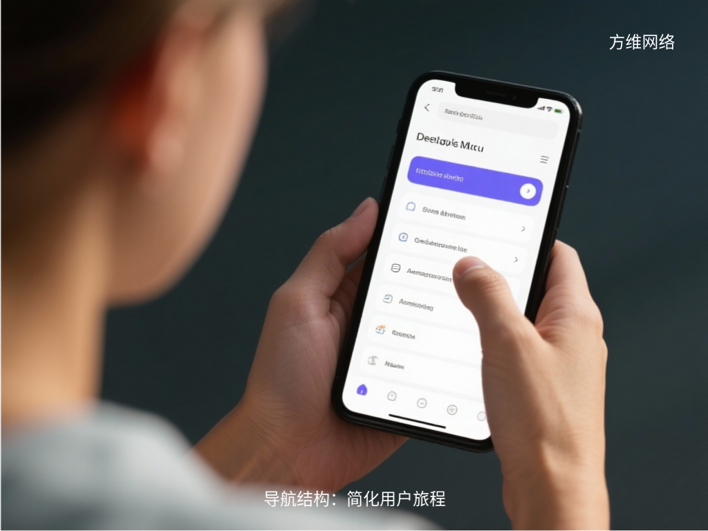 导航结构:简化用户旅程