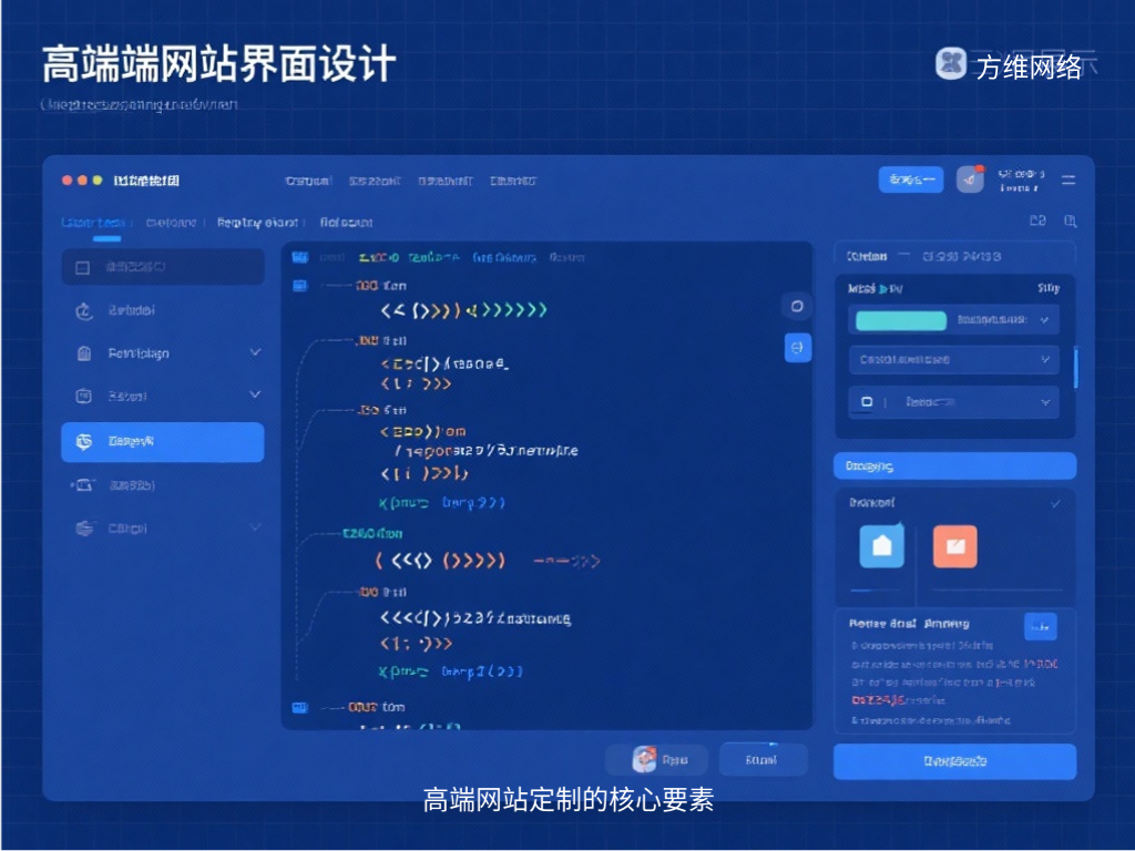 高端网站定制的核心要素